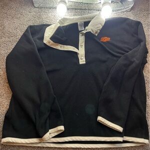 OSU half button up fleece